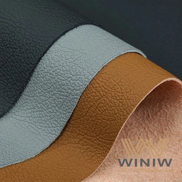 Black Synthetic Leather For Car Seat Upholstery high quality
