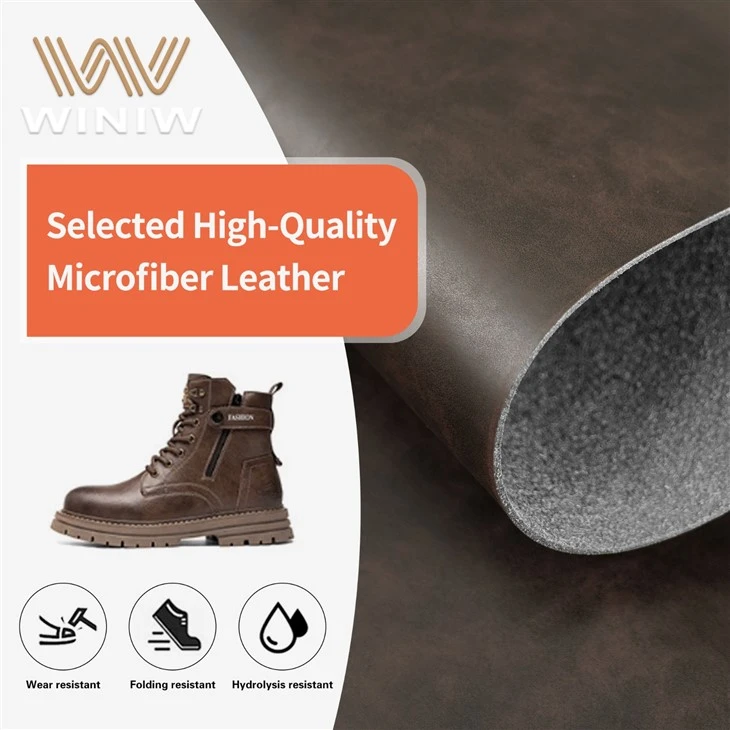 High Grade1.8-2.0mm Microfiber Synthetic Suede For Safety Shoes Upper best